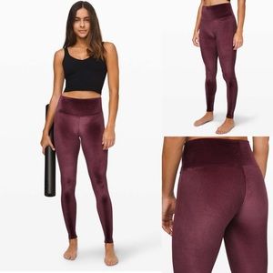 Lululemon Special Edition Wunder Lounge Tight *Velvet